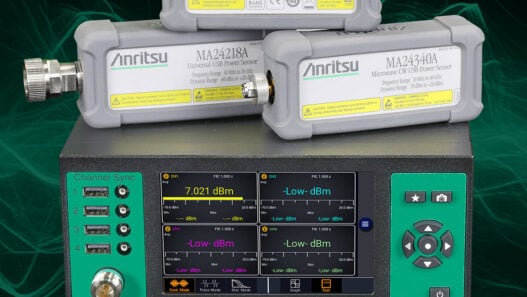 Anritsu introduces ML2439A power meter with up to 4 channels