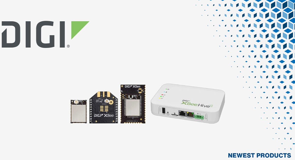 Digi XBee Wi-SUN modules and routers, now at Mouser