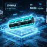 Energy density hybrid supercapacitors empower battery-free IoT and portable devices