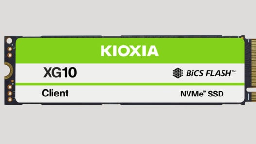 KIOXIA XG10 Series SSDs for PC OEMs