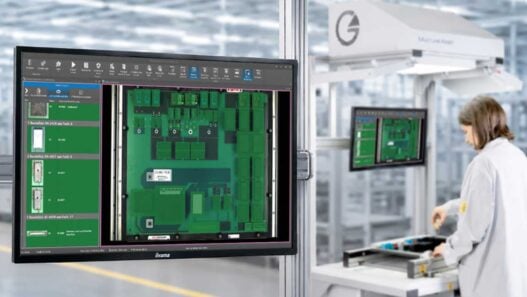 Operator assistance system simplifies automated THT manual assembly