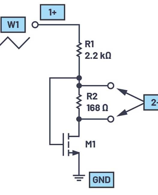 StudentZone - Activity: zero-gain amplifier (MOS)