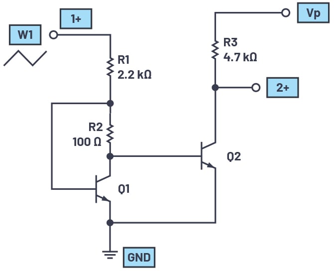 Figure 1. Stabilised current source