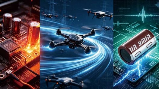 YMIN LKE Series Capacitors Solve ESC Failure in Drones Under Extreme Conditions