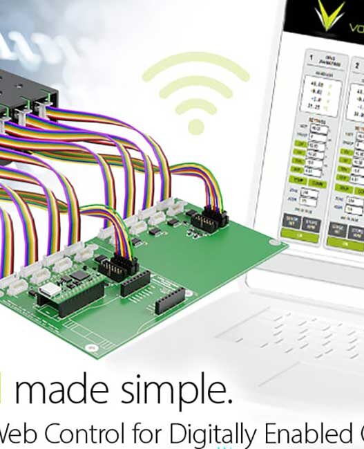 Digital enabled output modules for NEVO+ configurable AC-DC power series