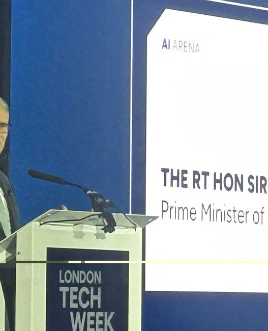 Prime Minister Sir Kier Starmer talks AI at LTW 2026