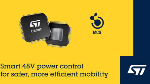 STMicroelectronics’ 48V automotive pre-driver combines ISO 21780 compliance with 8-channel flexibility