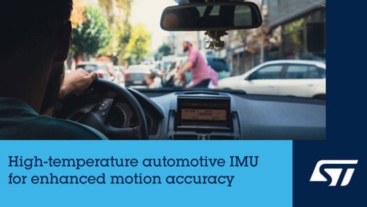 ST’s automotive inertial module boosts sensing accuracy
