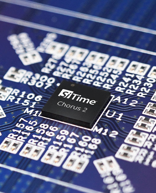 Up to 2x better performance and 2x lower jitter with chorus 2 clock generators