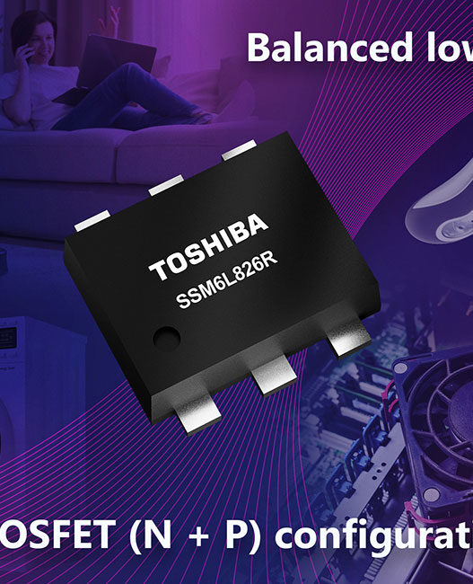 Toshiba launches complementary 30V dual MOSFET