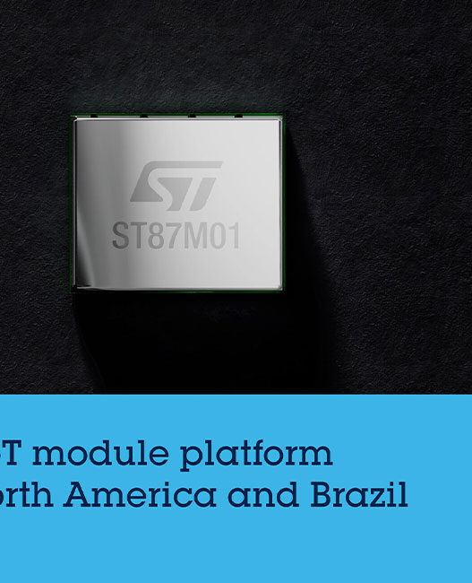 STMicroelectronics expands ST87M01 NB-IoT module platform