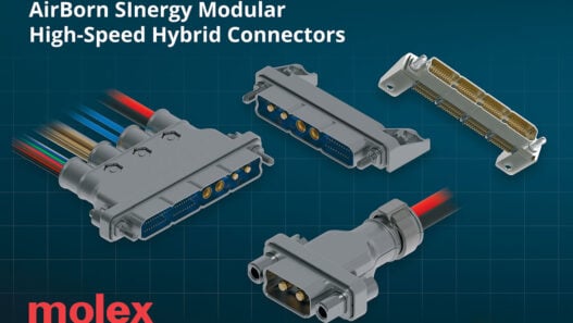 Molex expands AirBorn SInergy modular hybrid connectors
