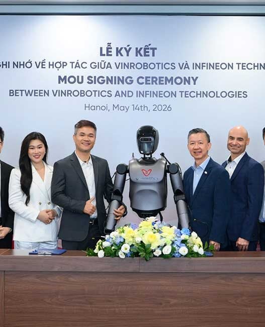 Infineon and Vingroup's VinRobotics to shape the future of humanoid robots