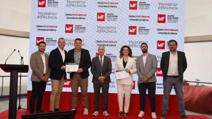 Würth Elektronik and the University of Valencia celebrate ten years of collaboration