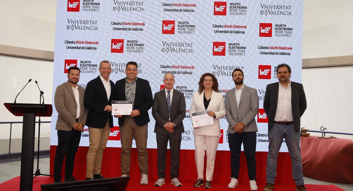 Würth Elektronik and the University of Valencia celebrate ten years of collaboration