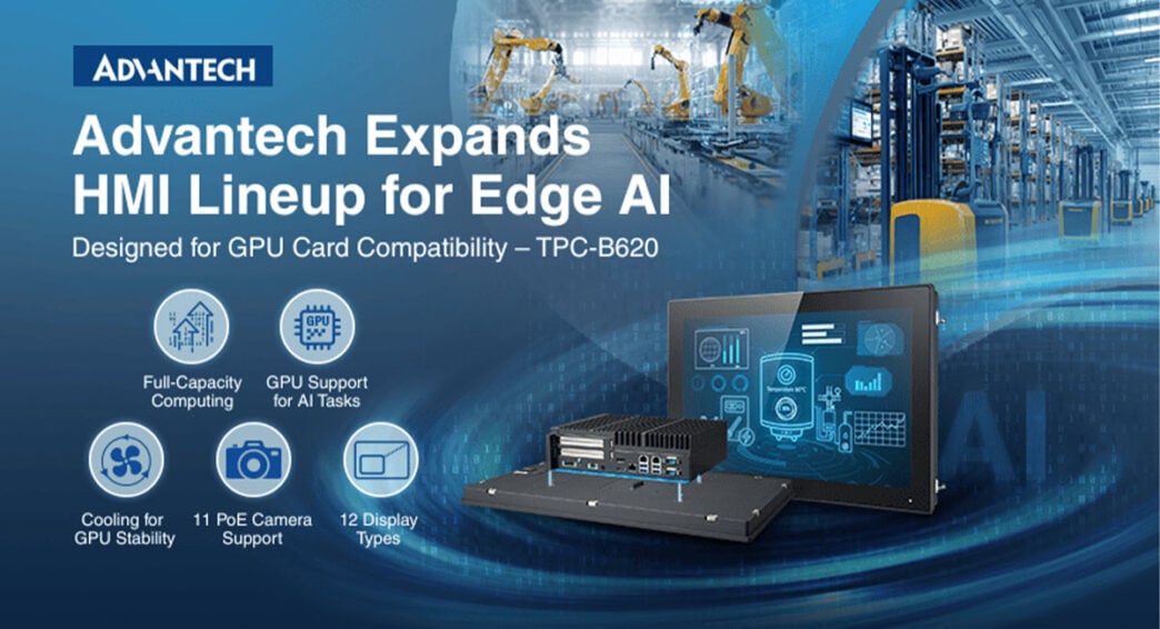 Advantech expands modular HMI lineup