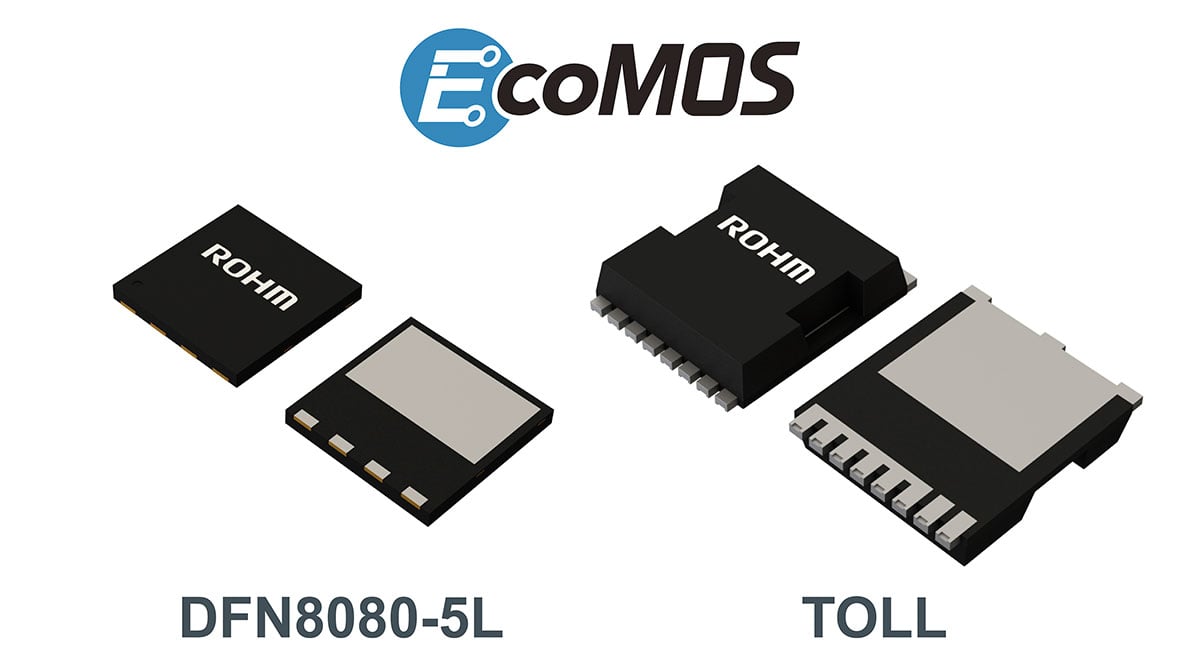 ROHM launches 600V super junction MOSFETs