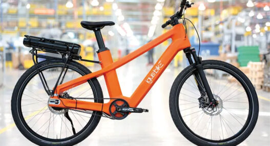 igus presents recycled plastic e-bike