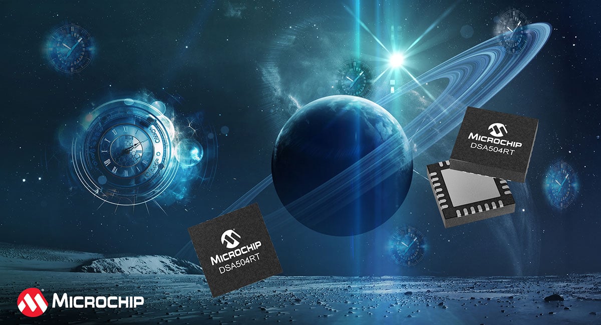 Microchip’s radiation-tolerant six-output clock generator