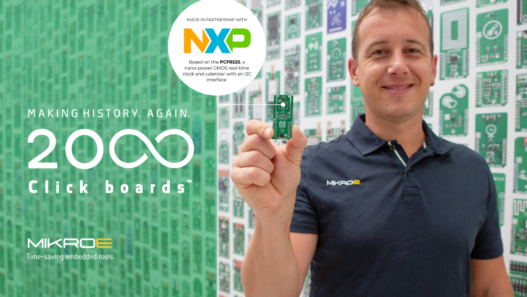 MIKROE celebrates 2000th Click board with NXP RTC