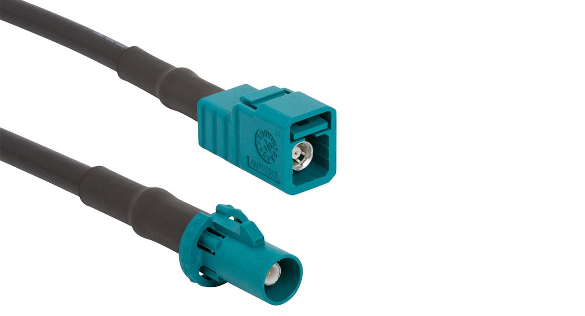 Fakra assemblies meet the demand of automotive applications