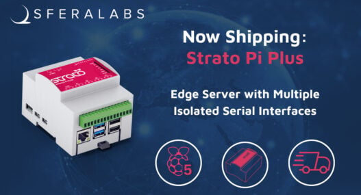 Strato Pi Plus shipping Edge servers with multiple isolated serial interfaces