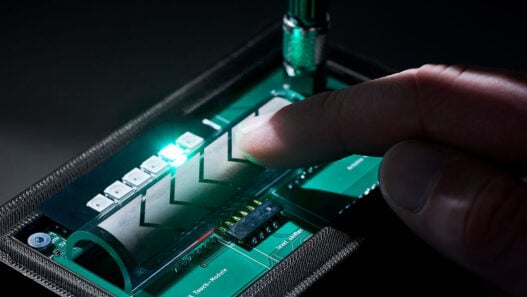 Function moves to the surface: binder prints electronics directly onto the component