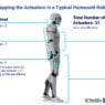 The muscles behind humanoid motion