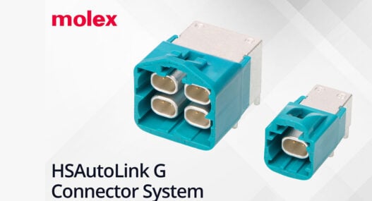 Molex delivers HSAutoLink G automotive ethernet connector