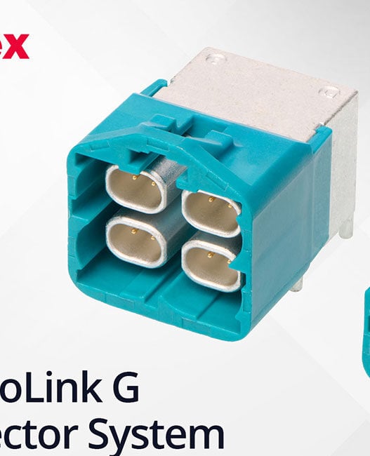Molex delivers HSAutoLink G automotive ethernet connector