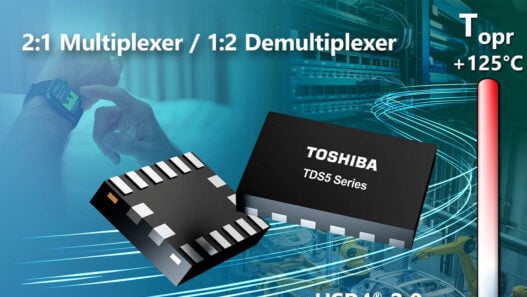 Toshiba releases 2:1 multiplexer / 1:2 demultiplexer switches