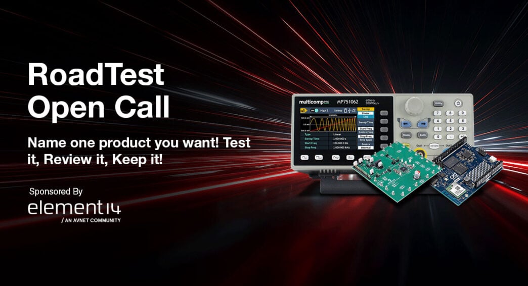 element14 Community invites engineers to test products