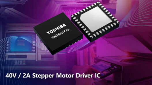Toshiba introduces 40V / 2.0A constant-current stepper motor driver IC