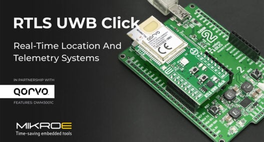 MIKROE introduces UWB Click board for sub-decimetre location accuracy