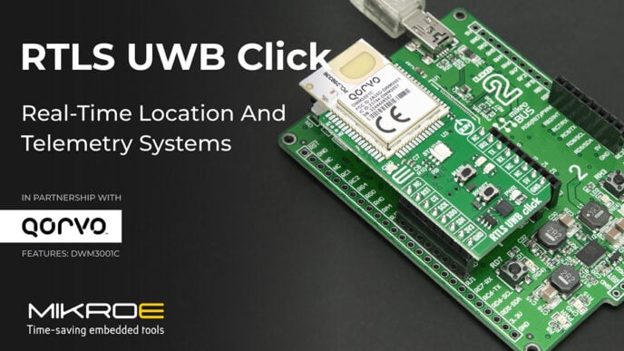 MIKROE introduces UWB Click board for sub-decimetre location accuracy
