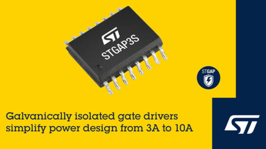 STMicroelectronics’ new galvanically isolated gate drivers simplify power design