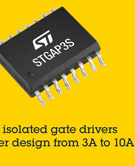 STMicroelectronics’ new galvanically isolated gate drivers simplify power design