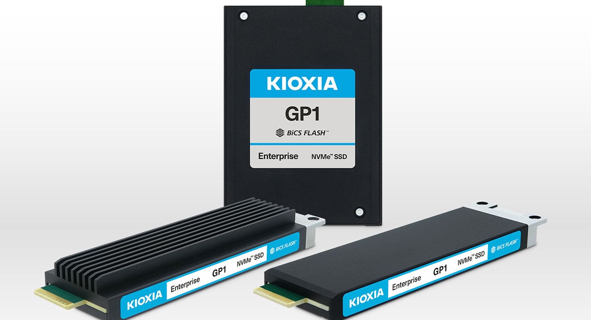 KIOXIA announces KIOXIA GP1 series IOPS SSDs for AI applications