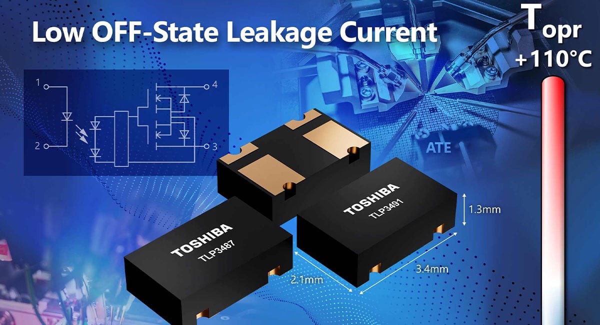 Toshiba introduces compact photorelays for accurate switching in semiconductor test systems