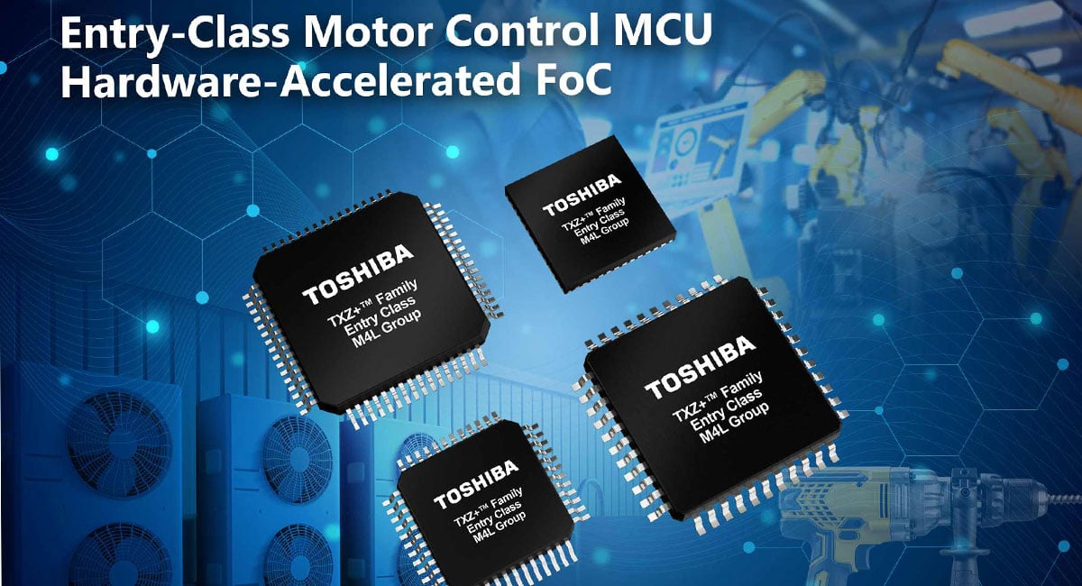 Toshiba begins production of Arm Cortex-M4 microcontrollers