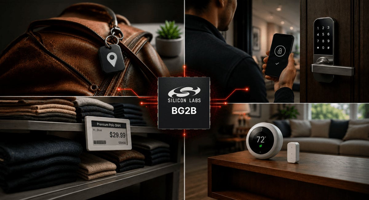Silicon Labs unveils BG2B low-power Bluetooth LE SoC