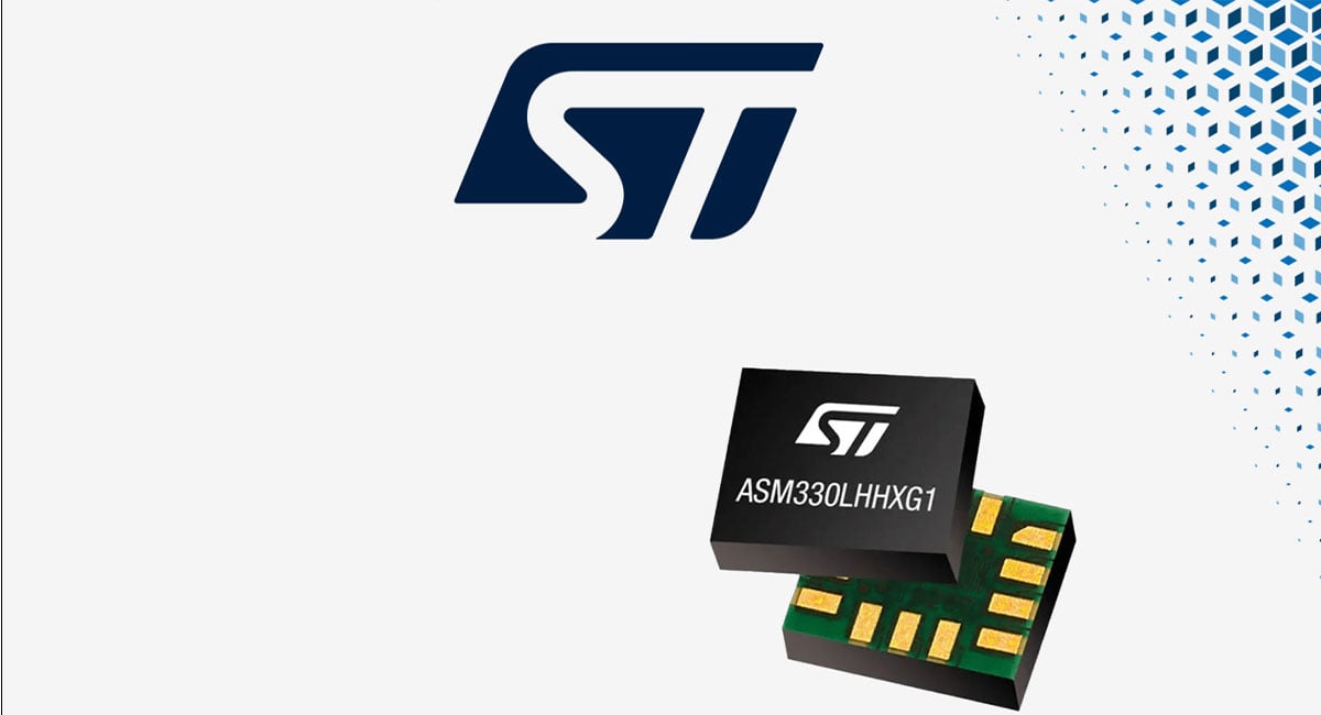 STMicroelectronics' ASM330LHHG1 6-Axis IMU for dead reckoning