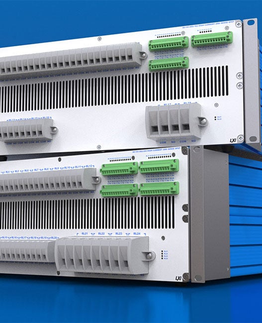 Pickering introduces LXI high-current switching family