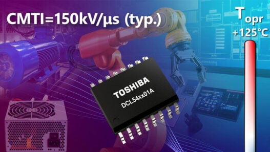 Toshiba introduces quad-channel digital isolators Toshiba introduces quad-channel digital isolators