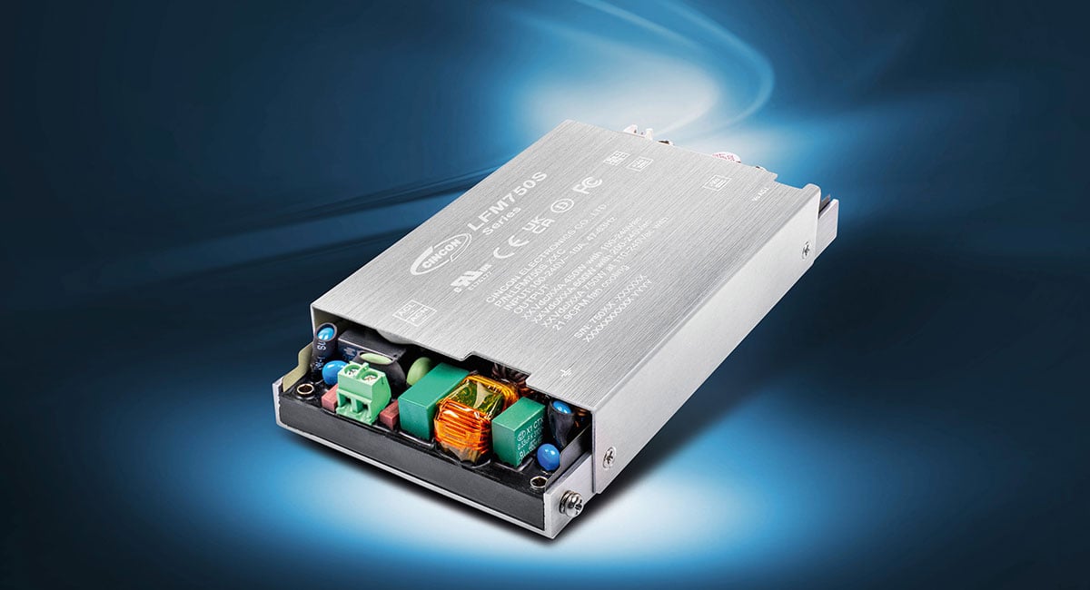 750W industrial power supplies with baseplate conduction cooling