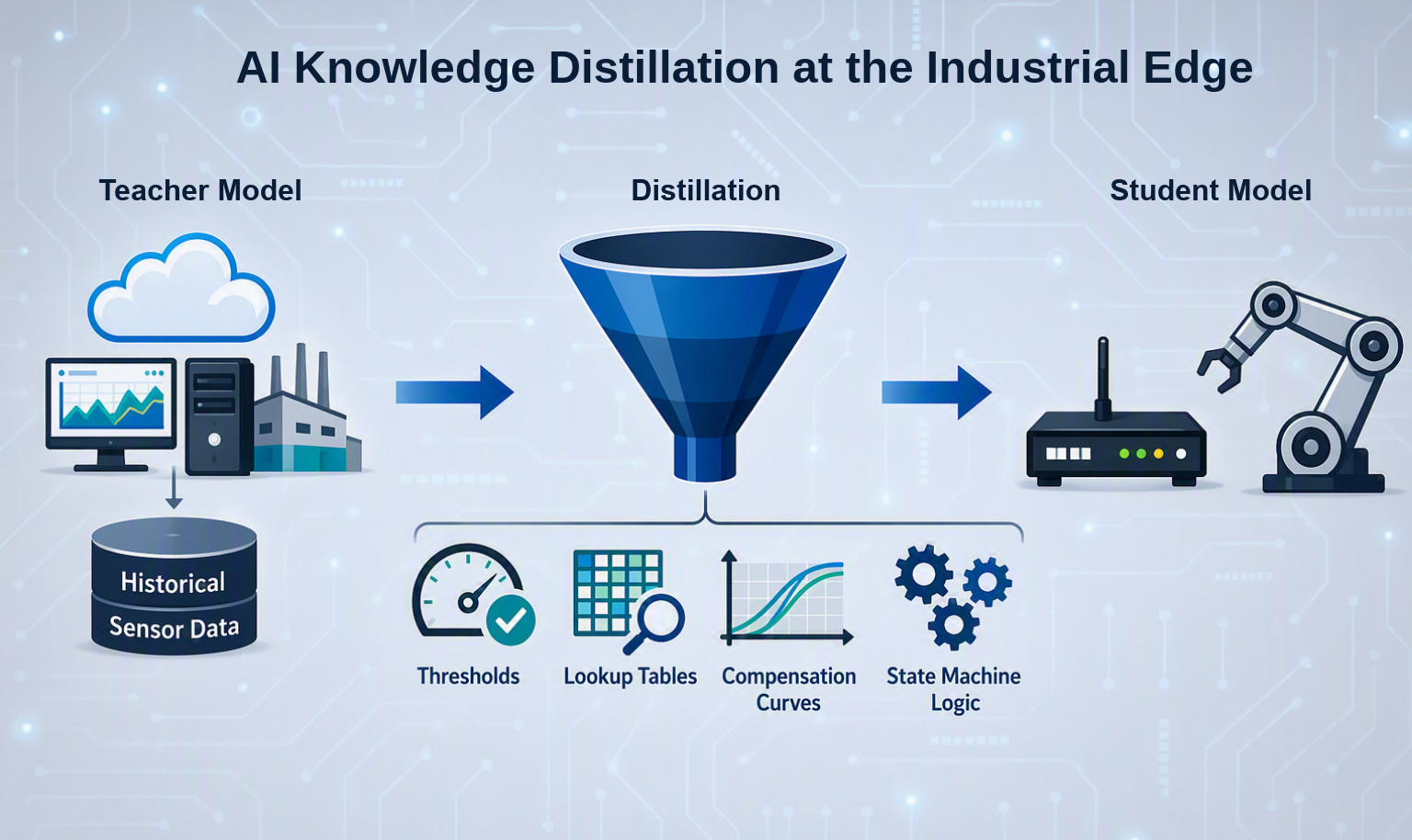 AI knowledge distillation distillation insert