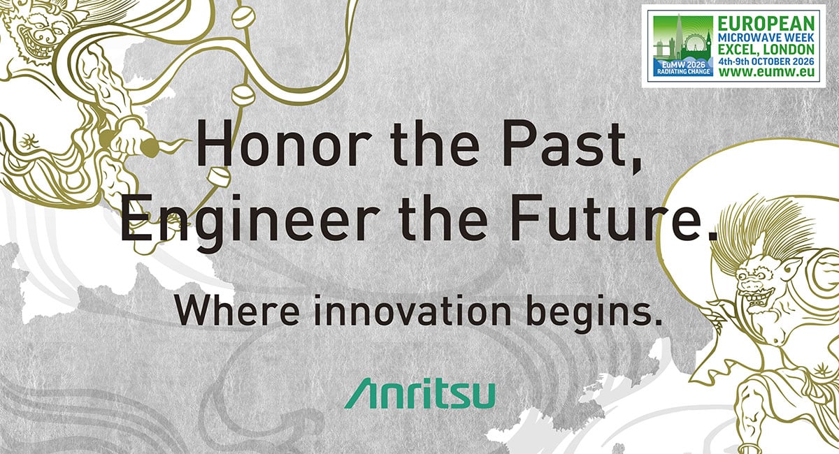 Anritsu to showcase AI-enabled tensor VNA at EuMW 2026