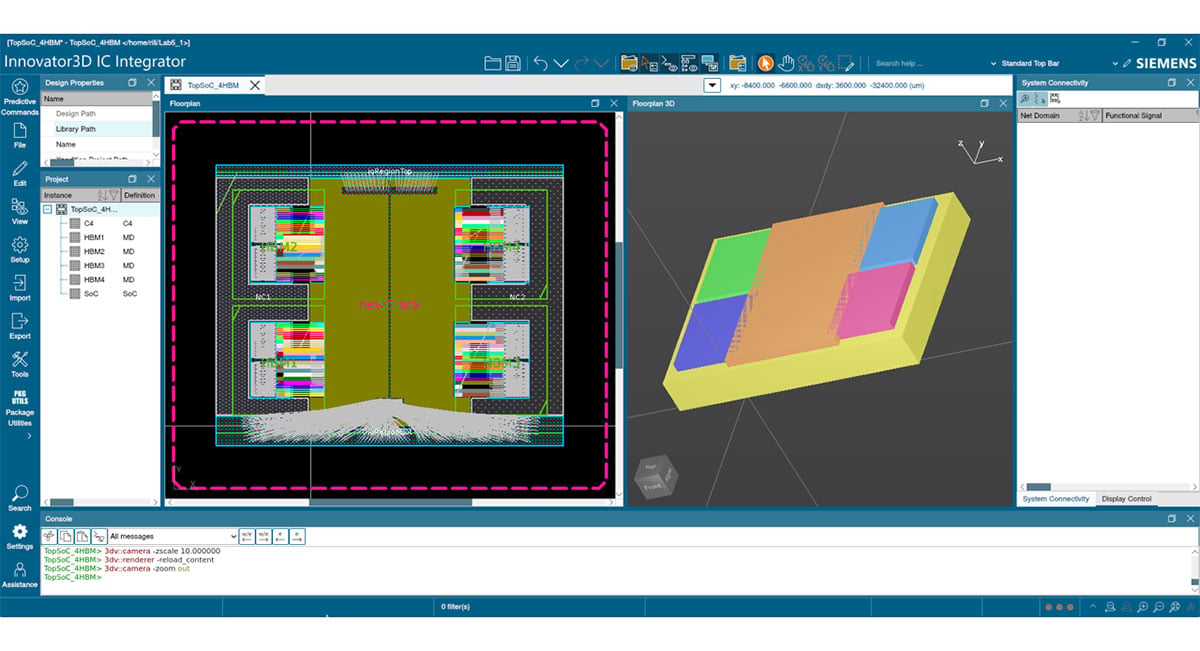 Figure 4. Innovator3D IC solution suite cockpit