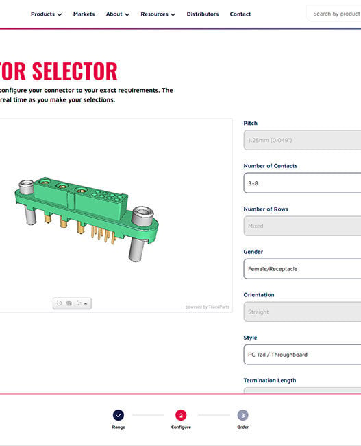 Harwin launches online connector selection platform