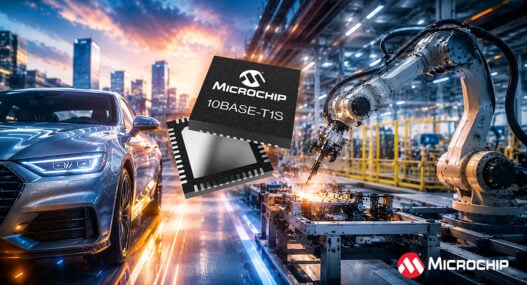 Microchip expands Single Pair Ethernet portfolio